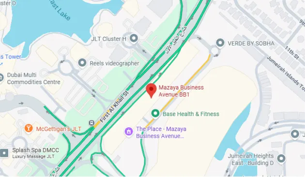 Dubai Map